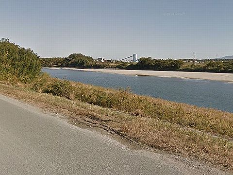櫛田神社(三重県松坂市)近辺を流れる櫛田川、ヤマトヒメが櫛を落としたことが地名の由来