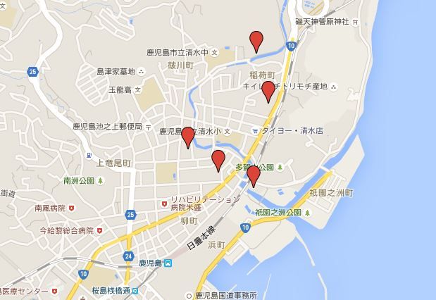 鹿児島五社 - 薩摩島津氏が崇敬し続けた諏訪・八坂・稲荷・春日・八幡の五つの神社