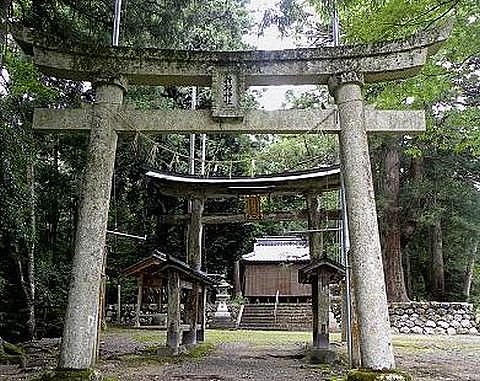 新鞍神社　福井県大飯郡おおい町川上のキャプチャー