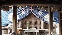 上弓削神社 - 熊本市北区、白川対岸の弓削神社と対、逢瀬を楽しむ男神を祀る弓削法皇社