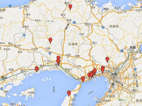 兵庫県の別表神社