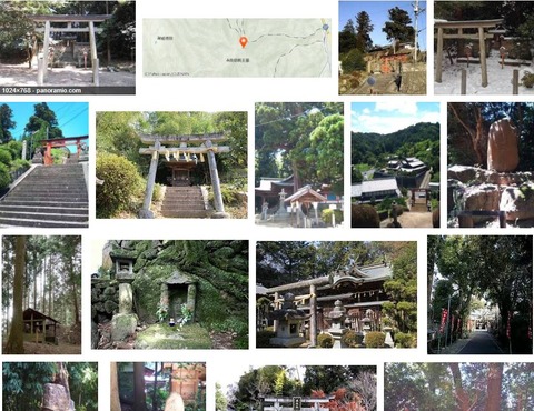 波多神社　奈良県高市郡明日香村冬野のキャプチャー