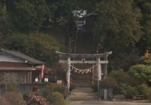 高知坐神社　高知県宿毛市平田町戸内4233