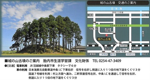 城の山古墳の場所