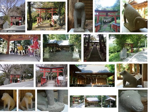 神部神社　山梨県北杜市須玉町小尾のキャプチャー