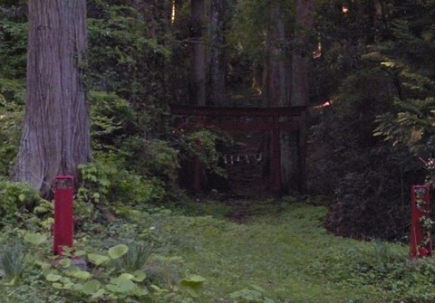 岩倉神社　宮城県気仙沼市本吉町菖蒲沢のキャプチャー