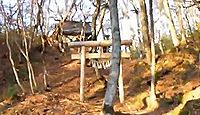 隠津島神社(湖南町) - 県を代表する原生林の社叢、蛇神を祀る風穴、菅滝がある菅明神