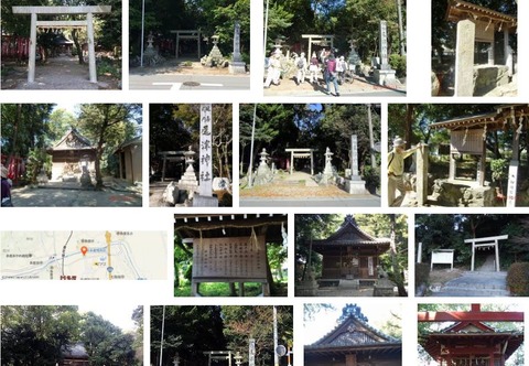 尾津神社　三重県桑名市多度町戸津のキャプチャー