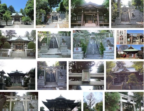 杉山神社　神奈川県横浜市青葉区千草台のキャプチャー