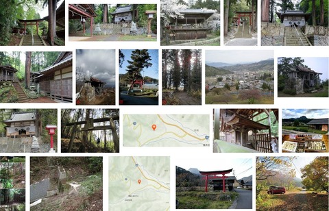 子檀嶺神社　長野県小県郡青木村田沢NO1