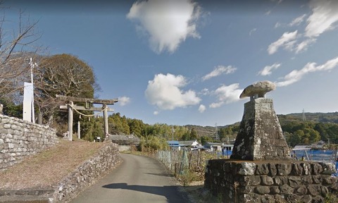 多気坂本神社　高知県安芸郡奈半利町乙のキャプチャー