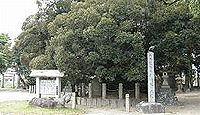 神明社（上永良） - 武将・加藤嘉明の生誕地、県下最大のスダジイ・大シイが天然記念物