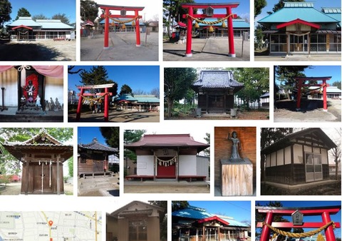 八郎神社　群馬県伊勢崎市福島町のキャプチャー