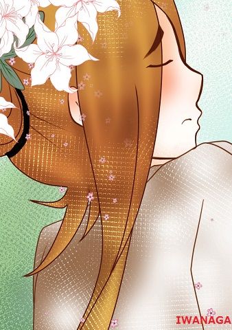 石長比売(いわながひめ=イワナガ)縦480px