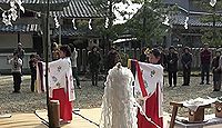 甲斐神社(大和郡山市) - 地域と氏の田中の祖神を祀る田中神社、古式の田植え民俗行事
