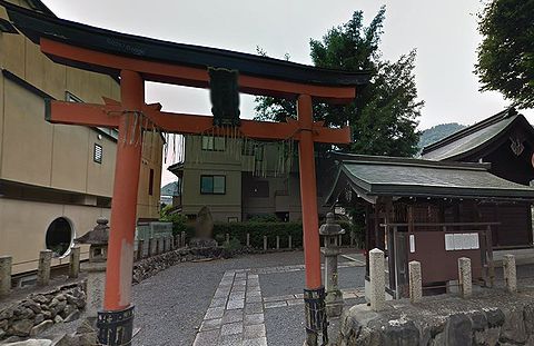 厳島神社　京都府京都市左京区静市市原町のキャプチャー