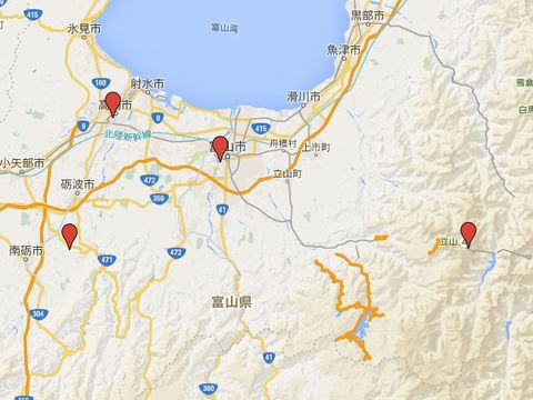 富山県の別表神社