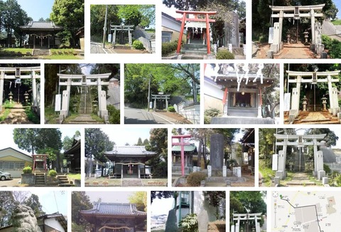 杉山神社　神奈川県横浜市都筑区佐江戸町のキャプチャー