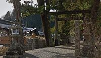 御井神社　奈良県宇陀市榛原桧牧のキャプチャー