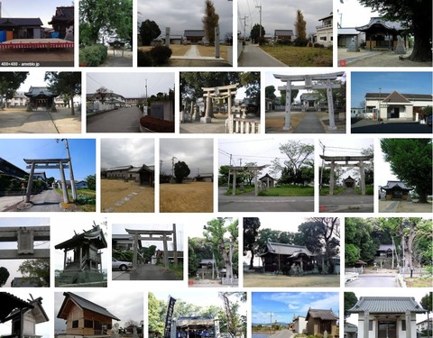 杉尾神社　徳島県吉野川市鴨島町牛島のキャプチャー