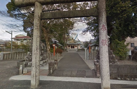 郡頭神社　高知県高知市鴨部上町のキャプチャー