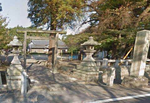 五十鈴神社　滋賀県甲賀市水口町東林口のキャプチャー