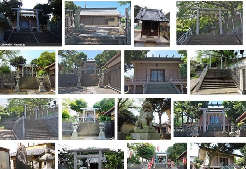 神明社　神奈川県横浜市栄区公田町のキャプチャー