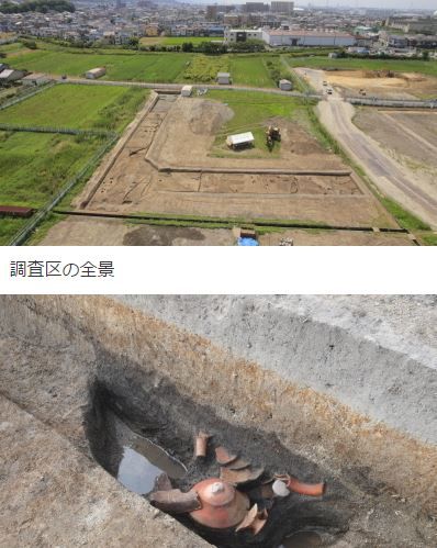 大阪府寝屋川市で、邪馬台国と同時代の集落跡発見　2015年9月26日に現地説明会 - 小路遺跡のキャプチャー