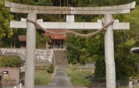 大野神社　山口県下関市菊川町のキャプチャー