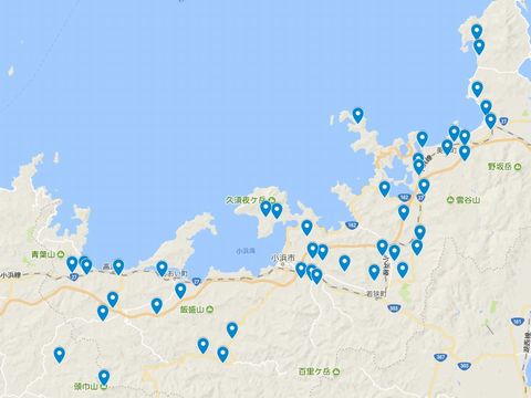 延喜式神名帳　若狭国の式内社 42座