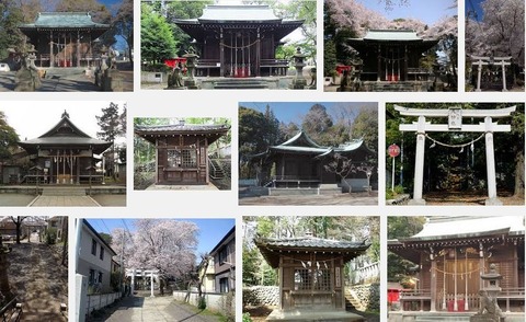 天神社　東京都町田市南大谷のキャプチャー