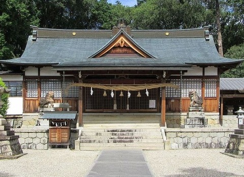 白山神社　岐阜県土岐市泉中窯町のキャプチャー