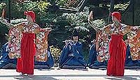 重要無形民俗文化財「綾子舞」 - 黒姫神社の祭礼に演じられる踊り、囃子舞、狂言