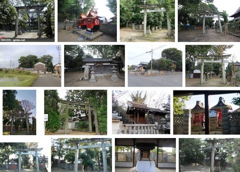 鏡作伊多神社　奈良県磯城郡田原本町保津のキャプチャー