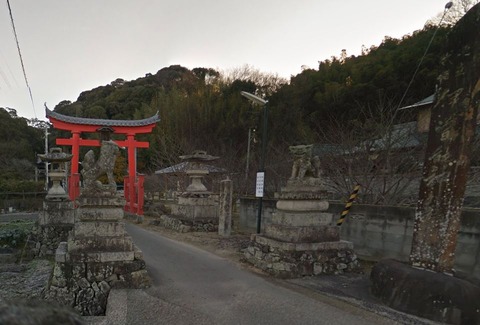 伊曽能神社　愛媛県伊予市宮下のキャプチャー