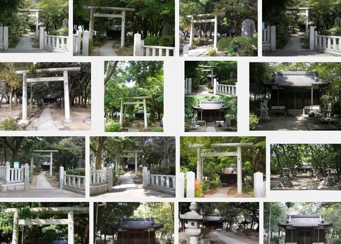 新屋坐天照御魂神社　大阪府茨木市宿久庄のキャプチャー