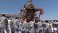 居神神社 - 北条早雲に敗れた三浦義意の首が飛来した地、5月例大祭は浜下りと居神流