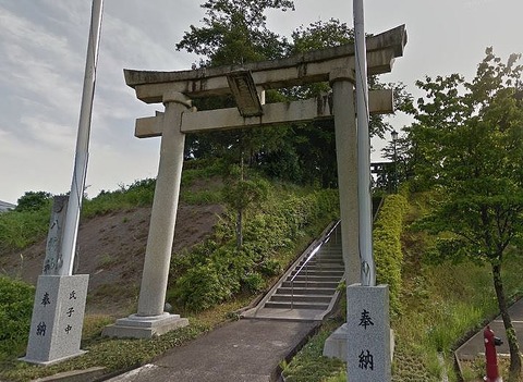 八幡神社（五社宮）　福井県福井市片粕町61-49