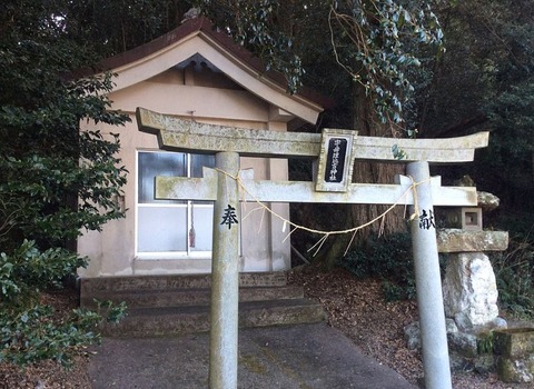 宇母理比古神社　徳島県徳島市八多町森時のキャプチャー