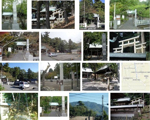 神神社　静岡県藤枝市岡部町三輪のキャプチャー