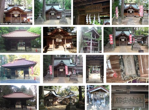 胎安神社　茨城県かすみがうら市西野寺のキャプチャー