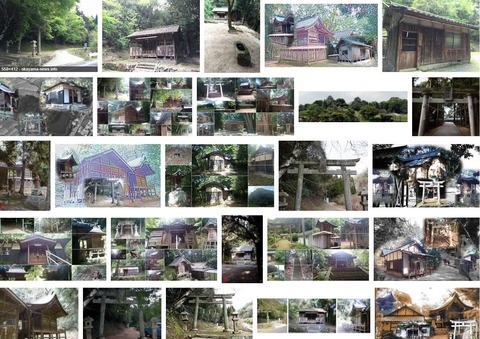 布勢神社　岡山県赤磐市仁堀西のキャプチャー