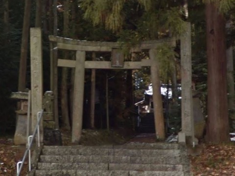 八幡神社　岡山県真庭市古見のキャプチャー