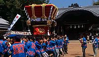 志筑八幡神社　兵庫県淡路市志筑