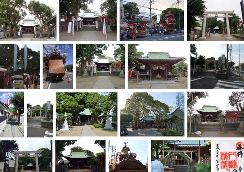 八幡神社　神奈川県横須賀市久里浜のキャプチャー