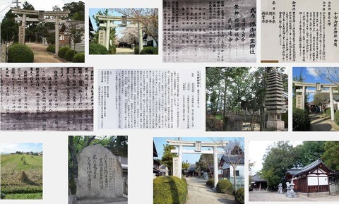 山辺御県神社　奈良県天理市西井戸堂町のキャプチャー