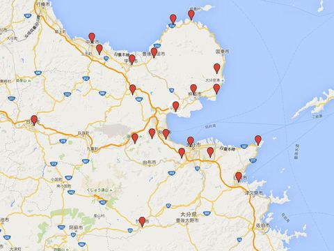 大分県の旧県社のキャプチャー