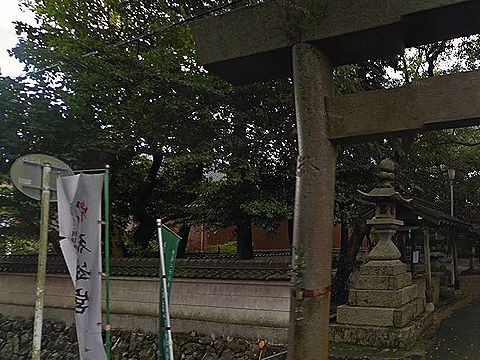 元伊勢「桑名野代宮」の伝承が残る野志理神社(三重県桑名郡多度町)