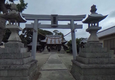 稲荷神社　静岡県浜松市南区飯田町のキャプチャー