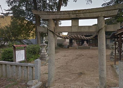 皇森神社　広島県福山市内海町のキャプチャー